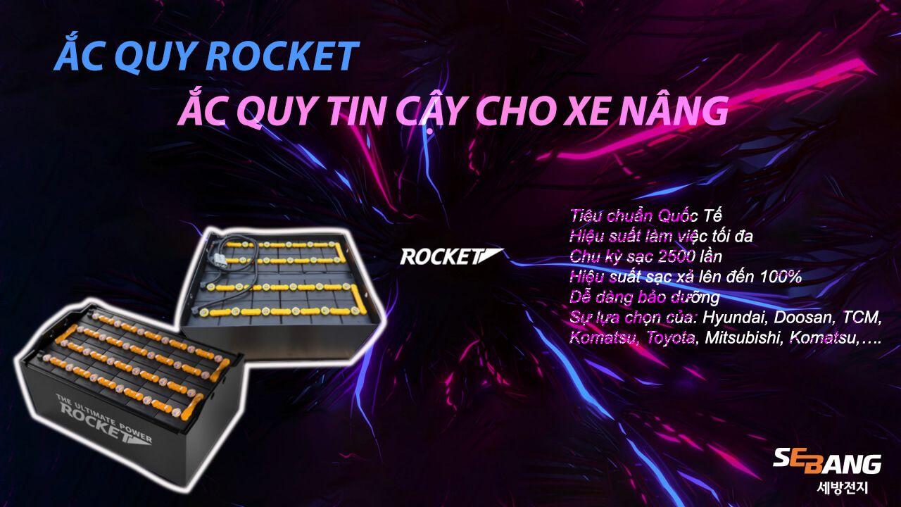 Tối đa hóa hiệu suất xe nâng của bạn với ắc quy Rocket