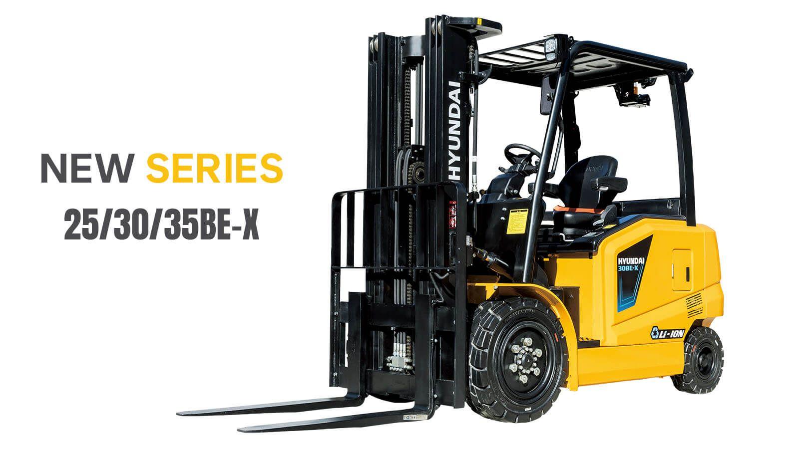 Thay đổi cuộc chơi thị trường xe nâng điện với dòng BE-X hoàn toàn mới của Hyundai