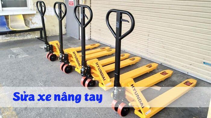 8 Lỗi thường gặp trên xe nâng tay | Cách sửa chữa xe nâng tay nhanh chóng