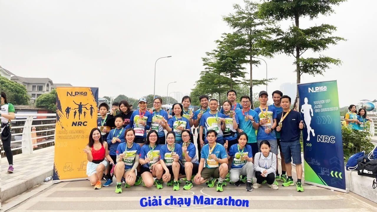 Nhat Lo Phat 168 actively participates in Half Marathon/Marathon races