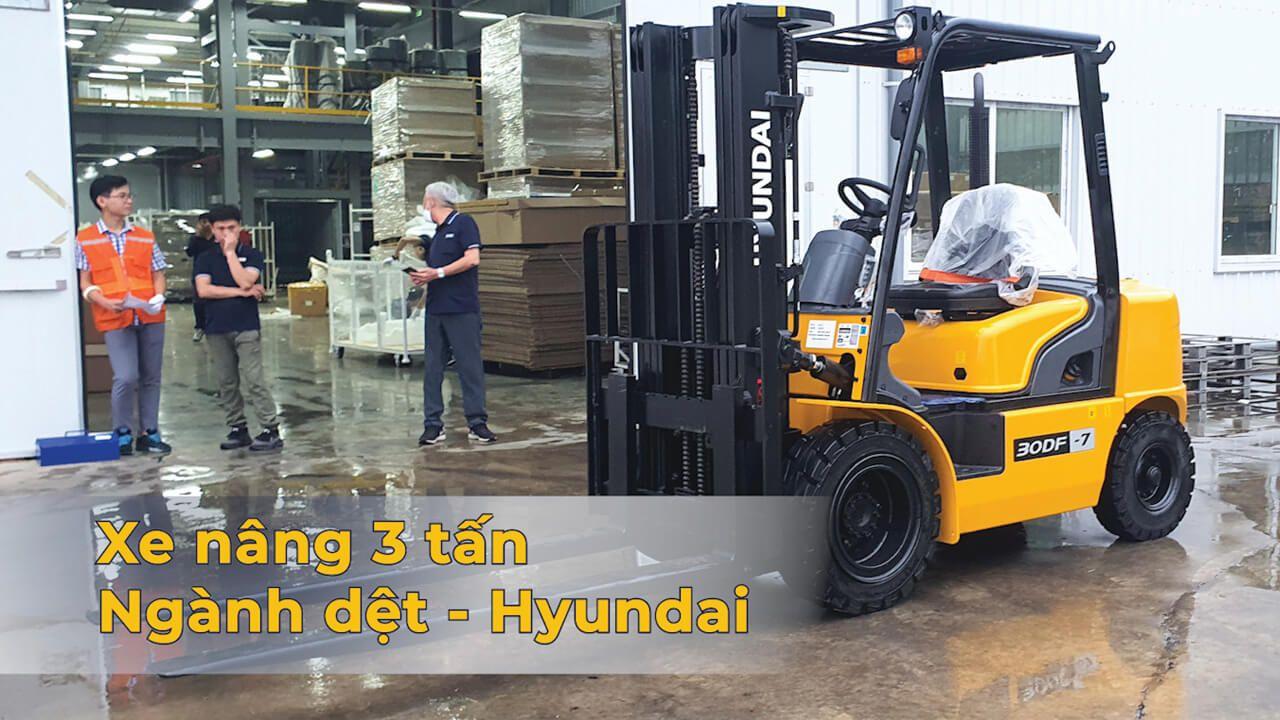 Xe nâng cho ngành dệt | Quy trình kiểm định xe nâng hàng