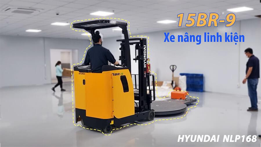 Bàn giao xe nâng điện đứng lái 1.5 tấn cho nhà máy linh kiện Hanyang