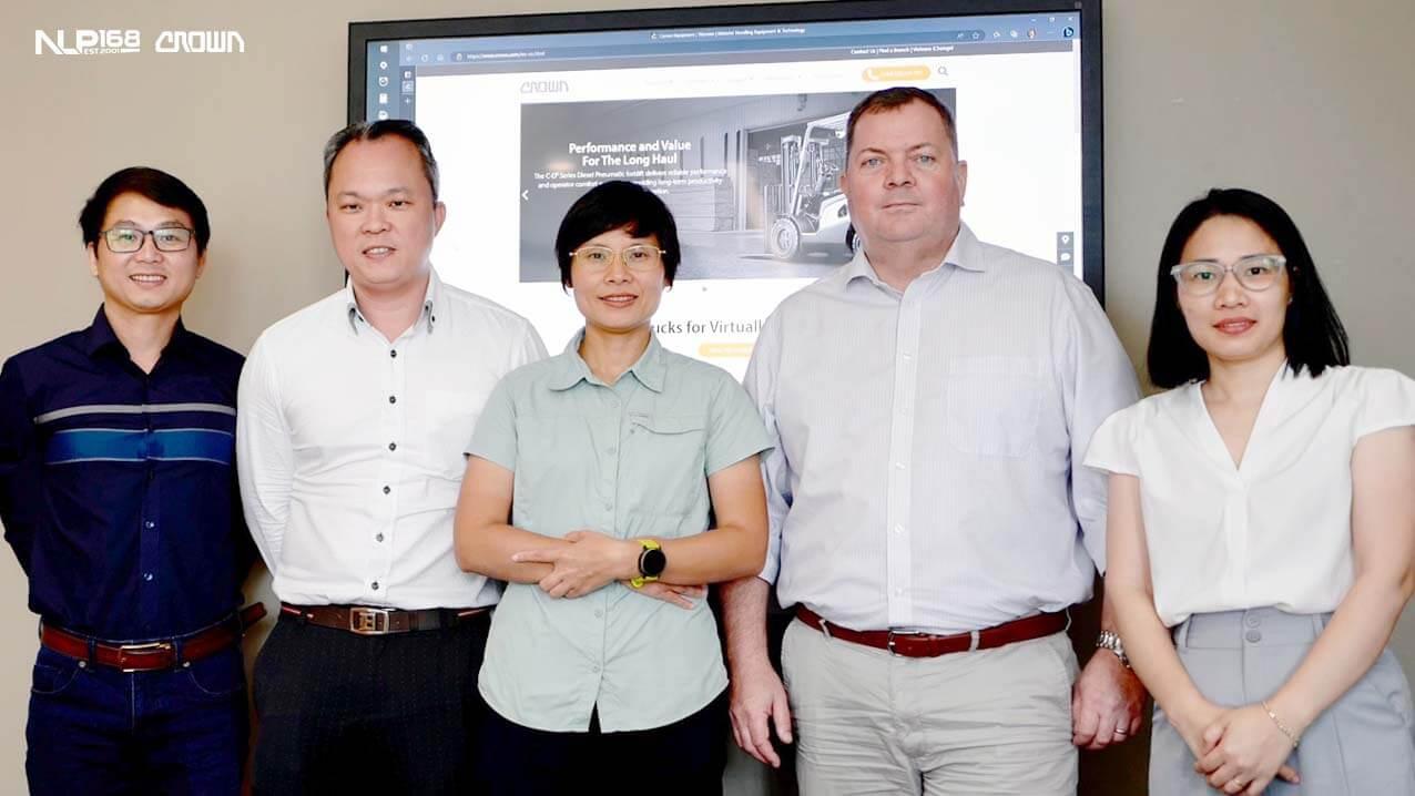 Nhất Lộ Phát 168’s Visit and Engagement at the Crown Forklift Headquarters at Singapore