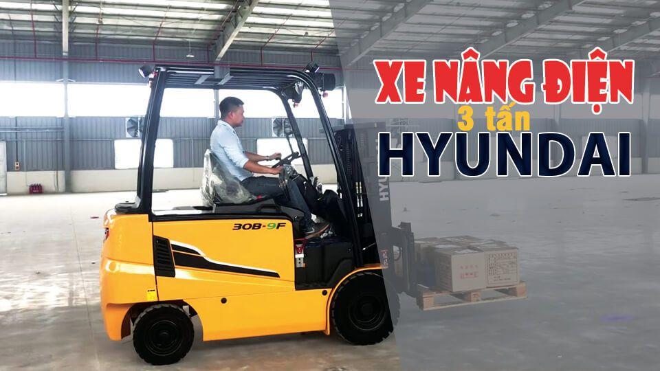 Xe nâng điện 3 tấn