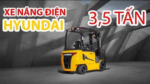 Xe nâng điện 3.5 tấn