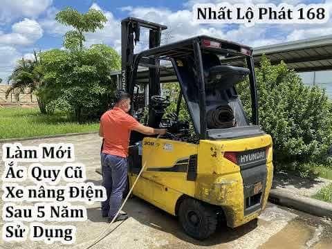 Xe nâng điện Hyundai
