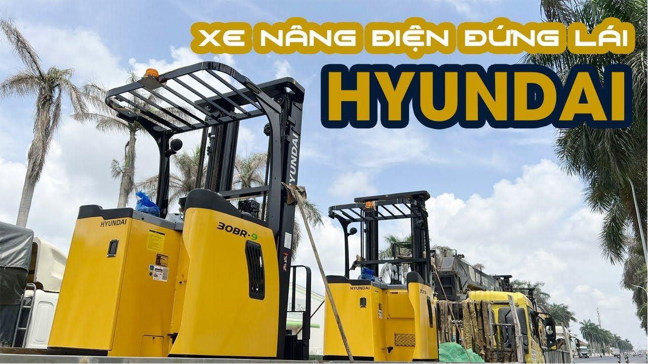 Xe nâng điện đứng lái